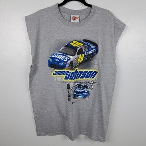 Winners Circle Jimmie Johnson Tank Top T-Shirt Men’s XL NASCAR Racing